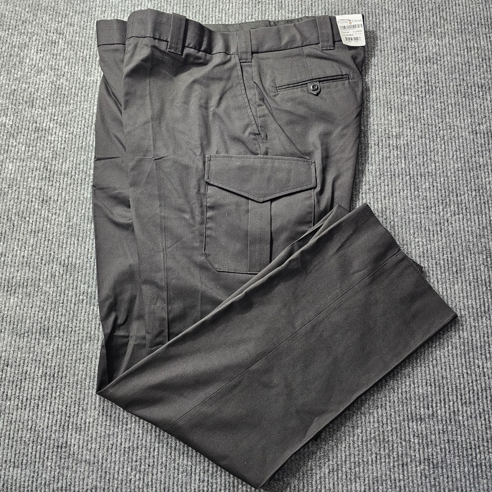 FLYING CROSS Fechheimer Uniform‎ Cargo Pants 44-REG UNHEMMED BLK